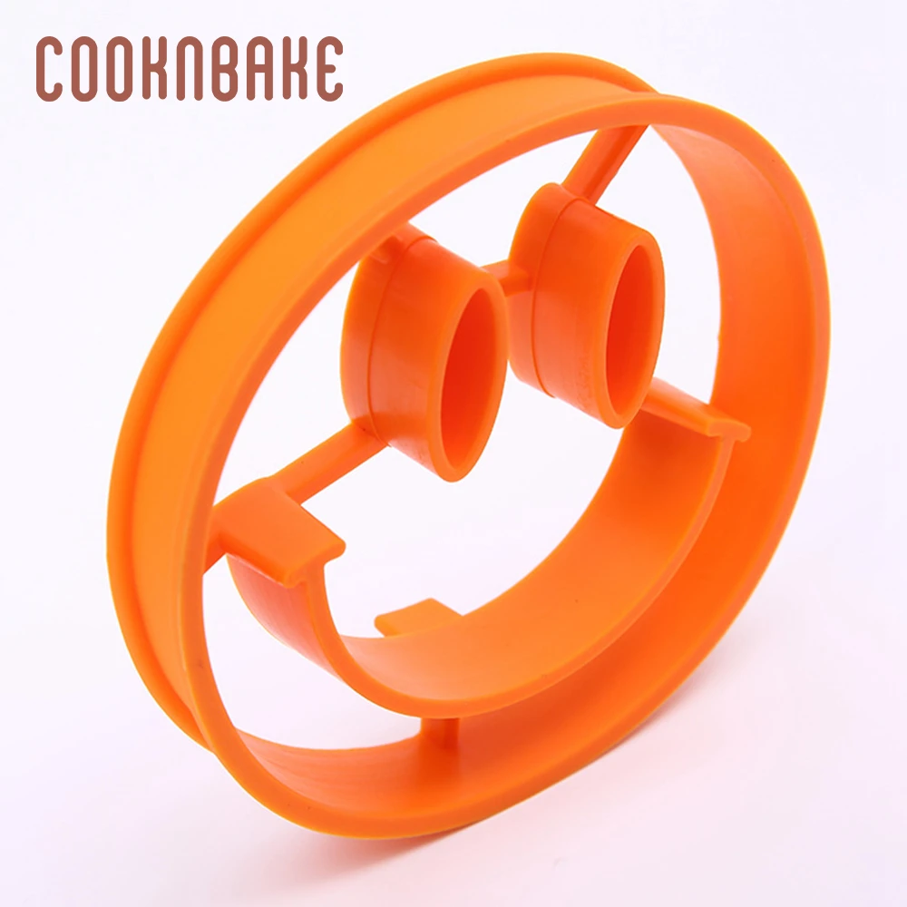 COOKNBAKE owl Silicone Egg mold smile face Pancake Maker Nonstick Cooking Tool Cheese ring breakfast pastry DIY cook | Дом и сад