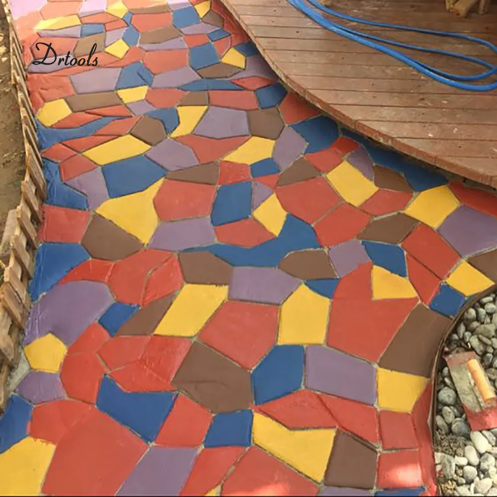 Форма для украшения сада тротуара самостоятельного изготовления дорожек