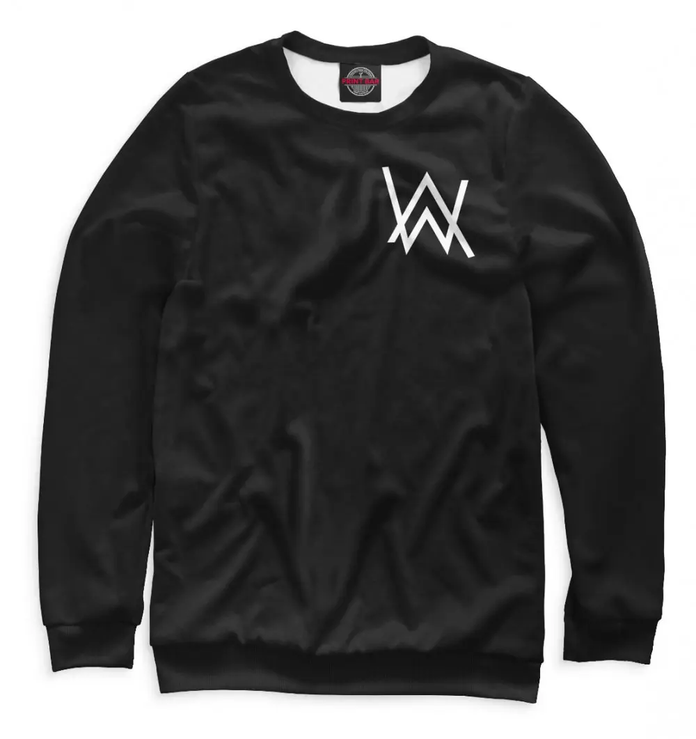 Мужской свитшот c 3D принтом Alan Walker |