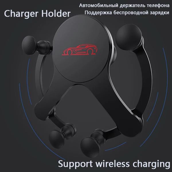 Charger Holder ACCEZZ автомобильное зарядное устройство держатель универсальный для iPhone 11 Pro Max huawei Xiaomi держатель на вентиляционное отверстие автомобиля Беспроводное зарядное устройство Подставка для телефона - Тип штекера: Charger Holder