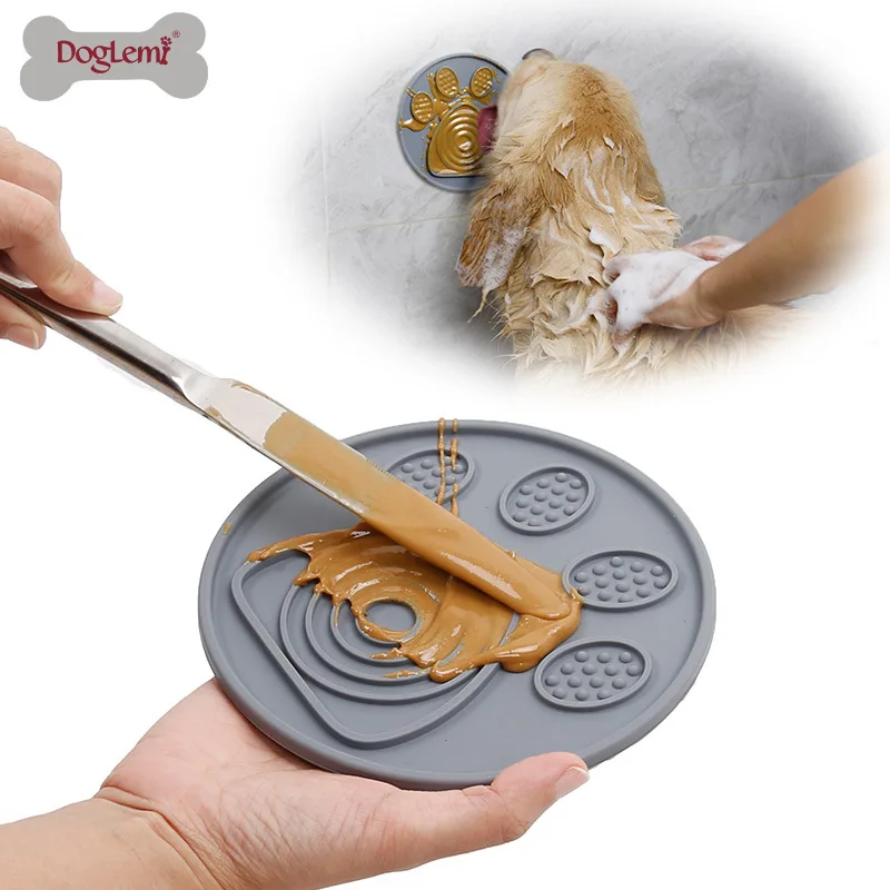 Креативная кормушка для домашних животных присоска вылизывания собак