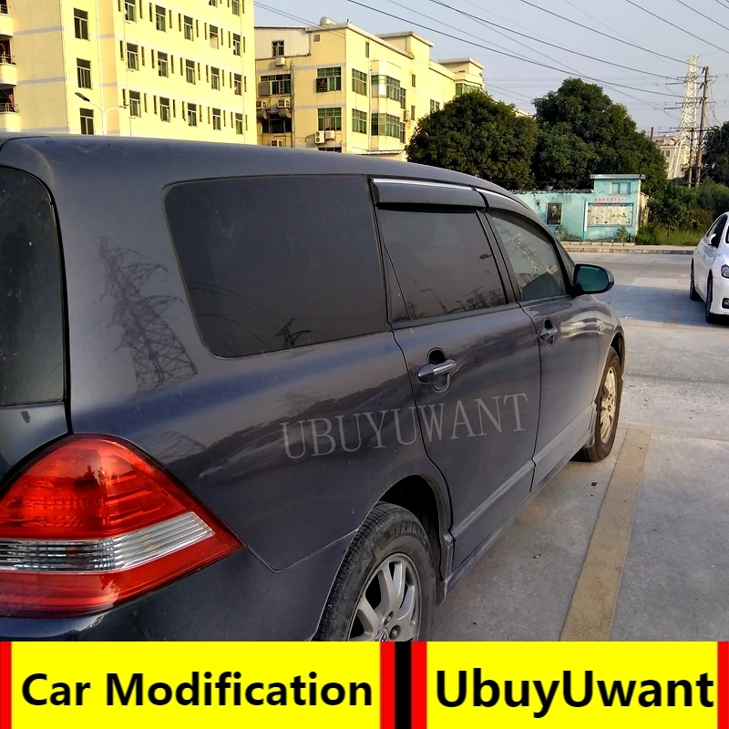 

Для Honda odyssey 2005 2006 2007 2008 Пластиковый черный оконный козырек вентиляционные оттенки Защита от солнца дождя автомобильные аксессуары 4 шт./комп...