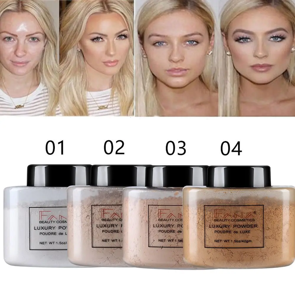 Мягкая рассыпчатая пудра FANA для жирной кожи консилер макияжа Хайлайтер красоты