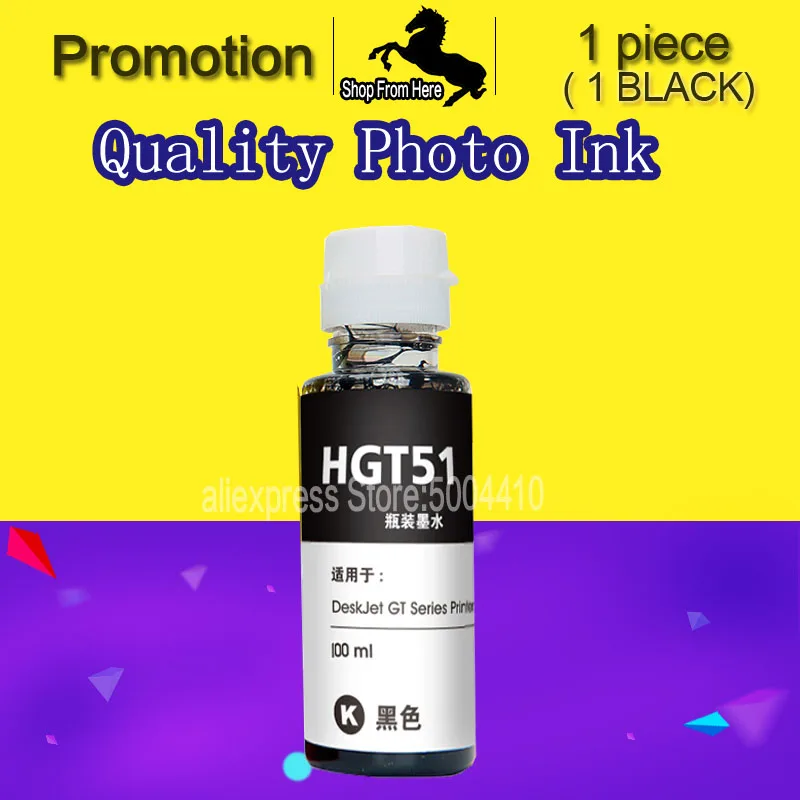 100 мл флакон краситель чернила для HP резервуар чернил 310 315 серии струйный принтер