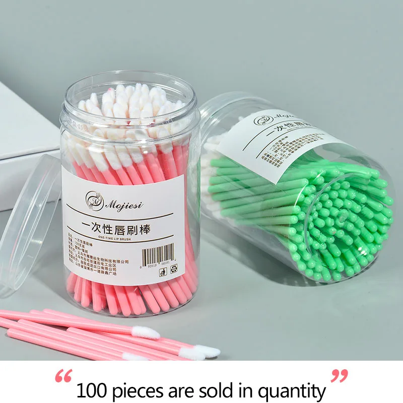 Косметическая кисть для губ с глазурью одноразовая портативная прививка очистки