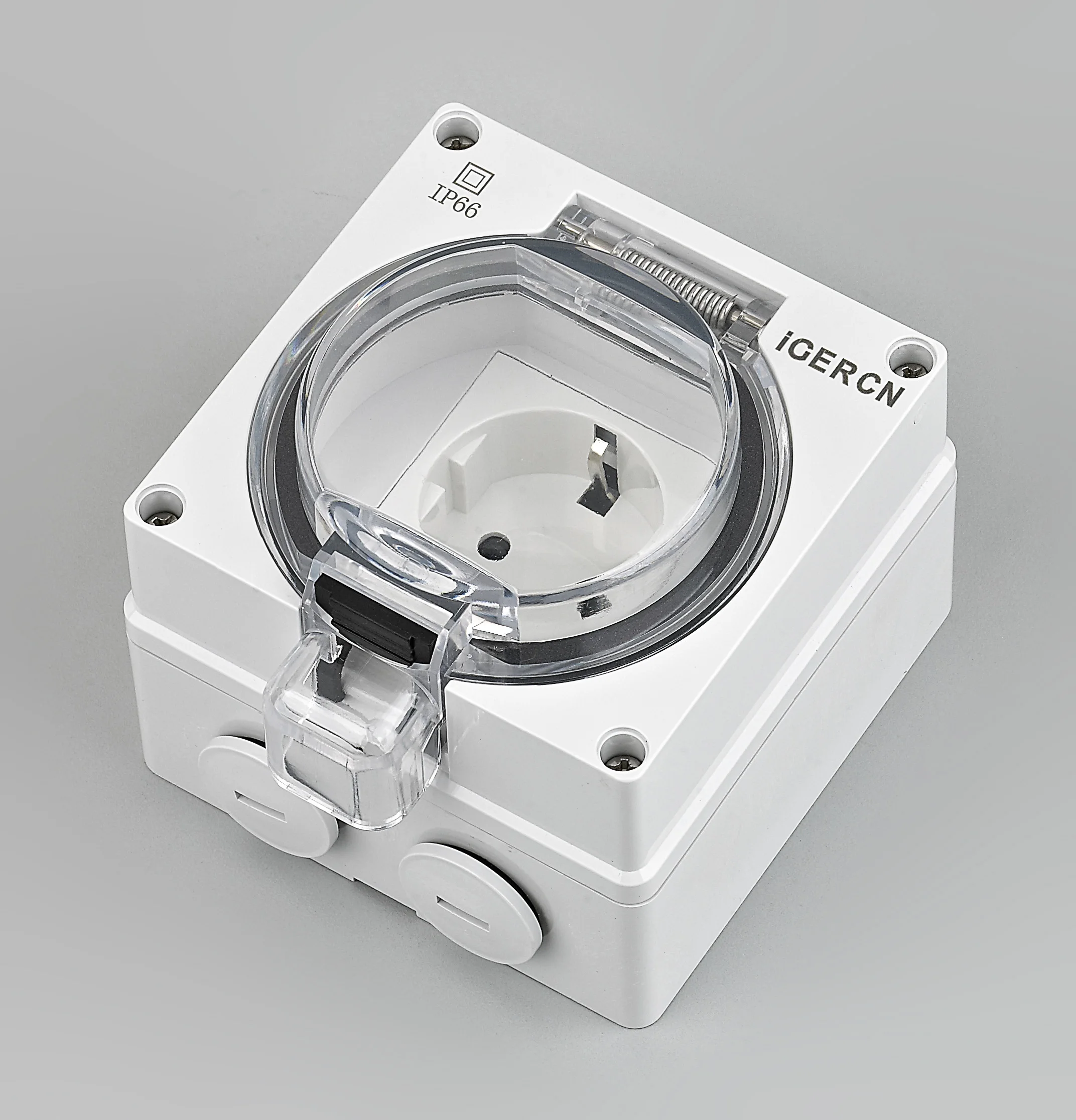 Уличная Водонепроницаемая настенная розетка IGERCN IP66 чрезвычайно Безопасная