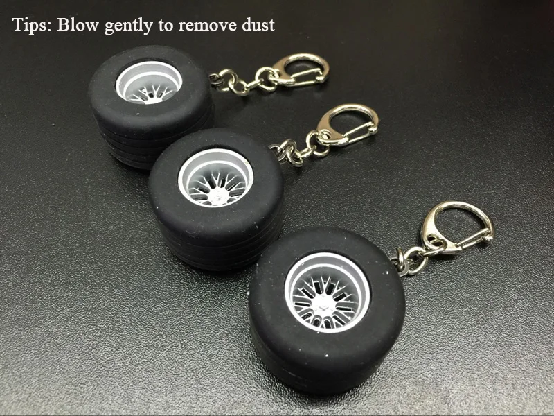 Брелок с шиной креативная Модель автомобильных запчастей брелок резиновой