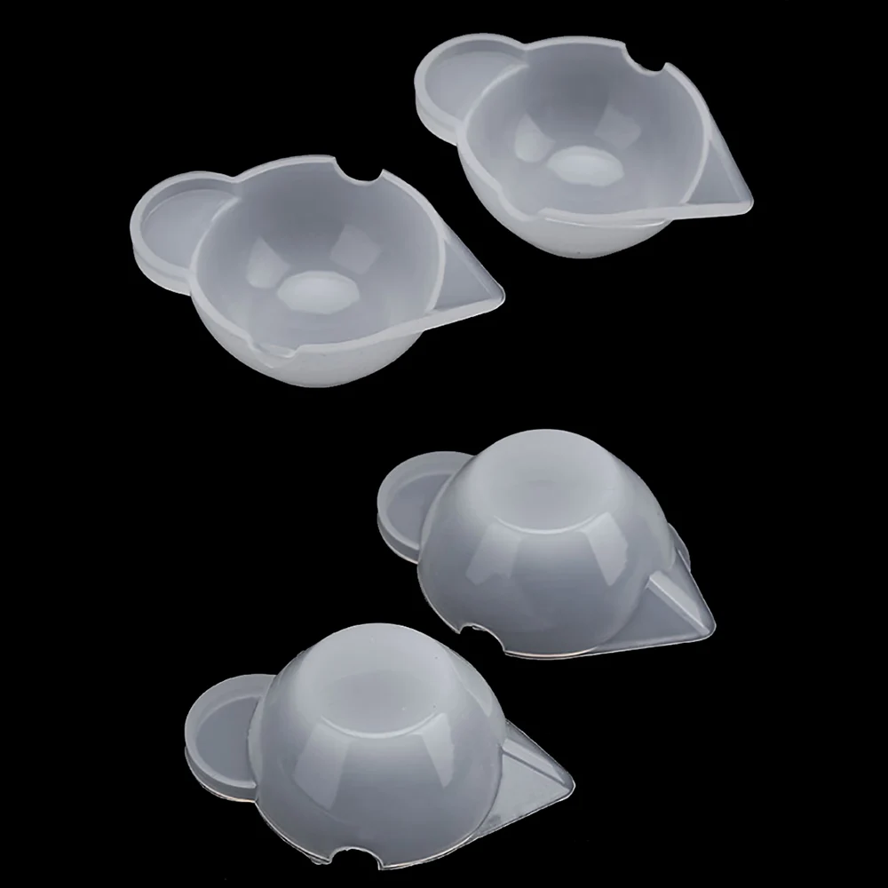 

6PCS Silicone Measuring Cup 10ml DIY Glue Tools Mini Measuring Epoxy Resin Cups for Making Resin Crafts Jewelry