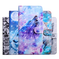 3d painting flip case for iphone 11 12 pro max x xs max xr se 2020 5 5s 6 6s 7 8 plus 12mini cover pu wallet leather case