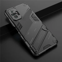 hard armor cover for xiaomi redmi note 10 pro case phone holder bumper cover for redmi note 10 pro case for redmi note 10 pro