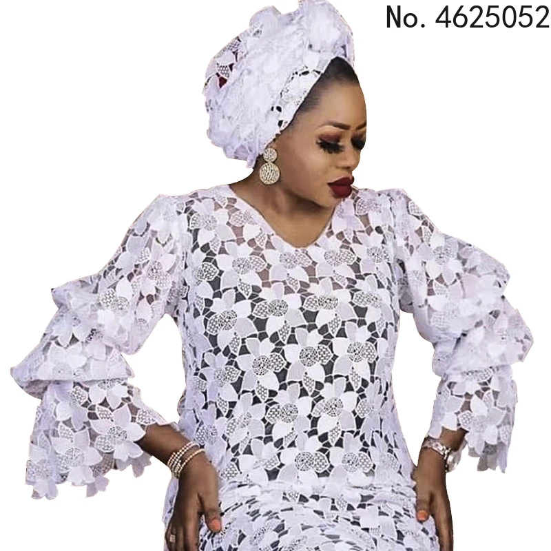 Новое Африканское платье для женщин Дашики модная свободная вышивка Белая