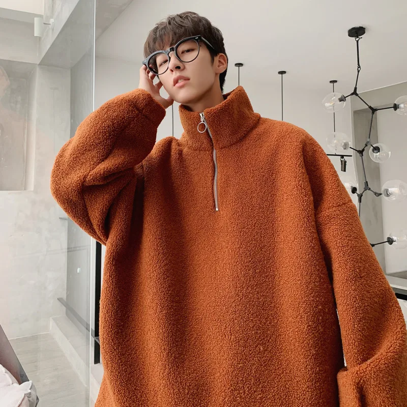 2019 осенняя и зимняя Корейская версия нового пятна с высоким воротником Локомотив