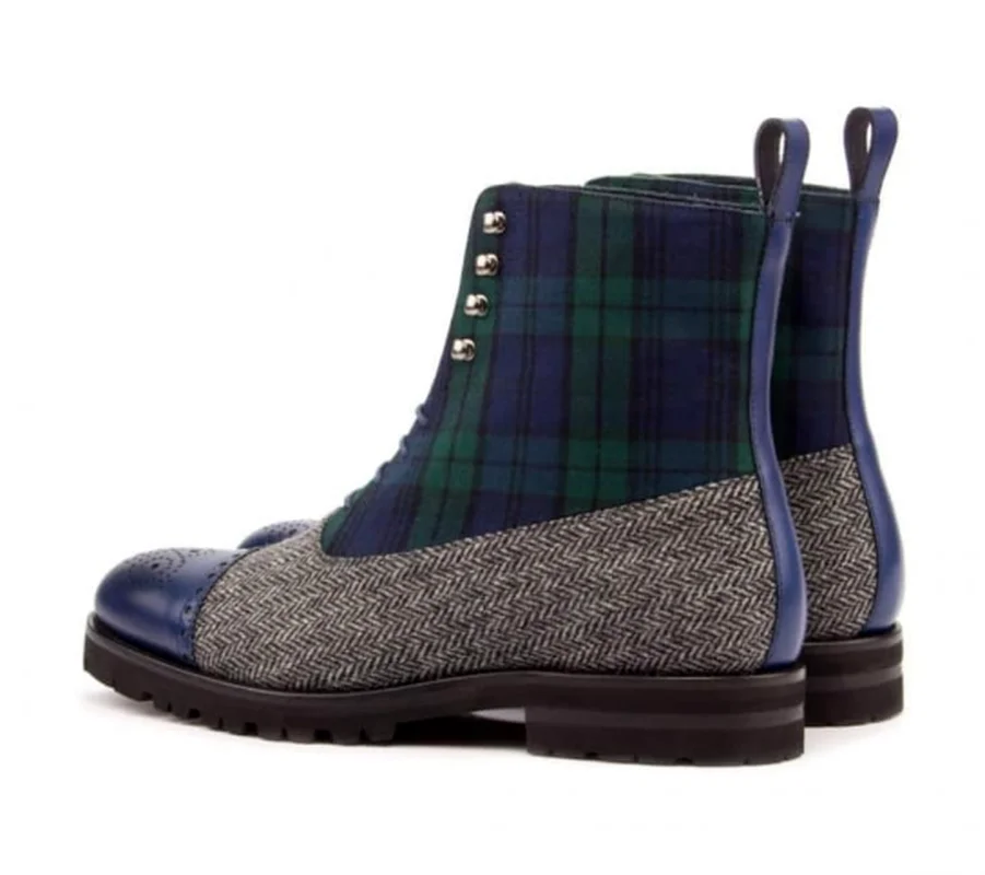 Новые модные мужские повседневные ботинки мартинсы из искусственной кожи в