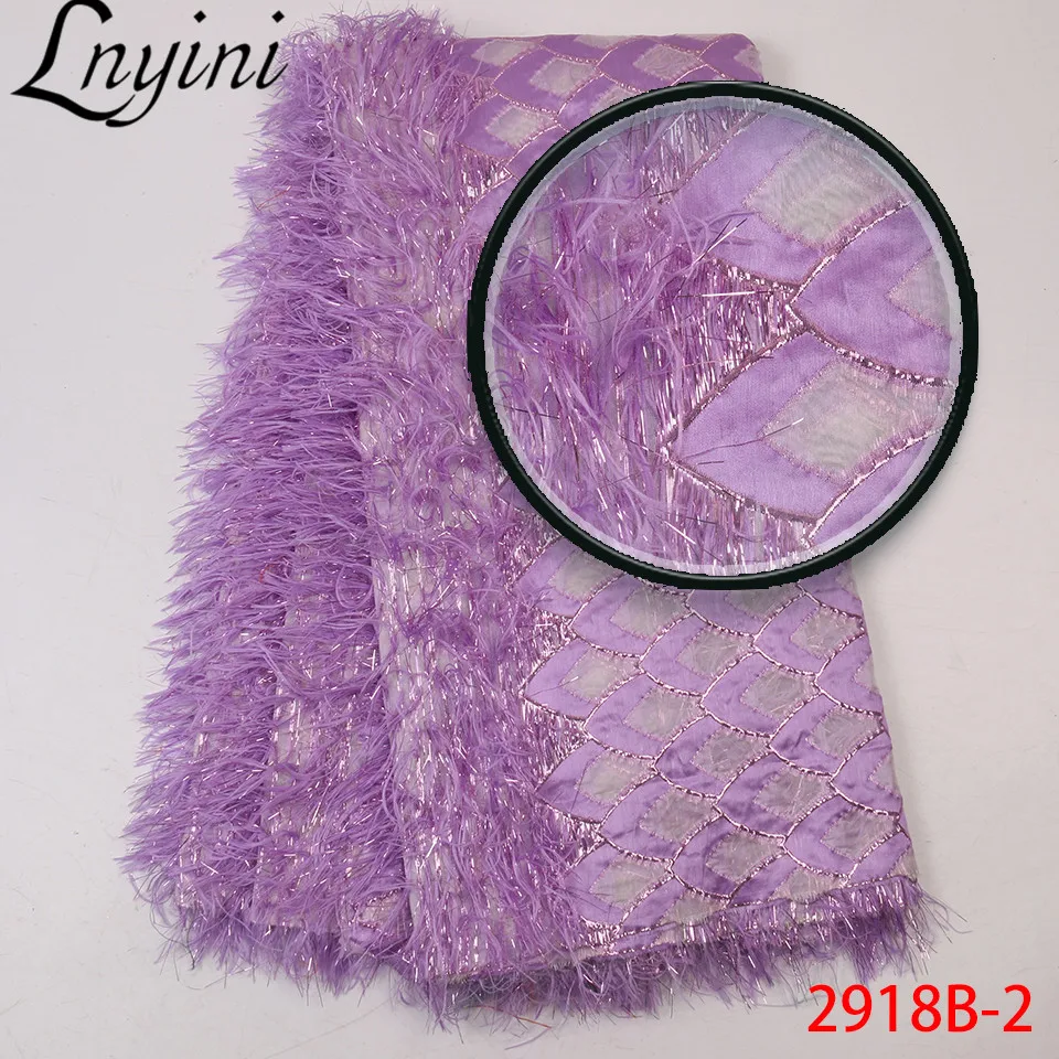 Жаккардовые ткани парча кружева с пером последние нигерийские тюль сетки для