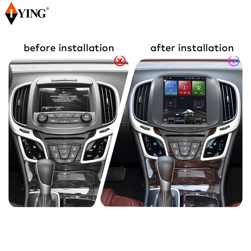 

Wireless Carplay For Buick Lacrosse 2013-2017 Android Auto Radio Type Recorder with 9 Inch QLED TouchScreen DSP Android 10