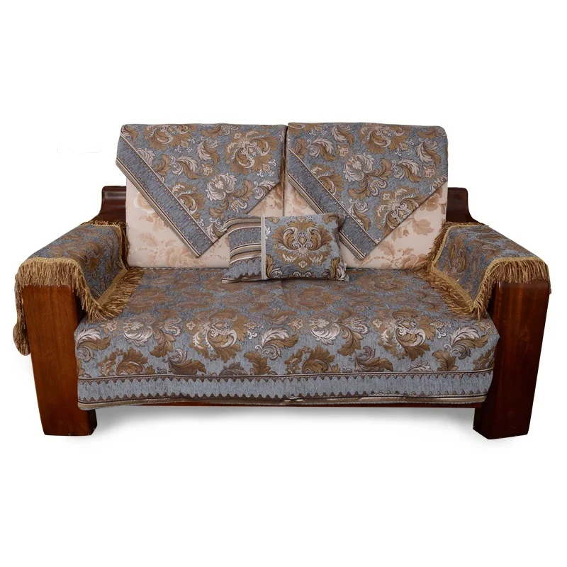 Модное нескользящее покрывало для дивана из качественной ткани на осень и зиму |