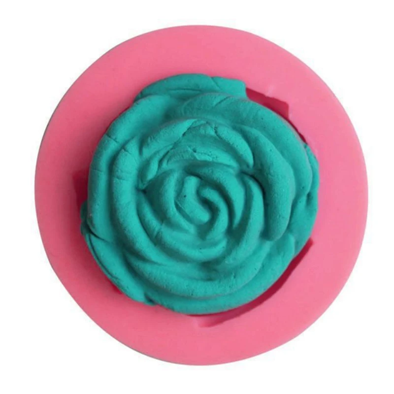 

3D Roses Shape Cake Mold Soap Candy Chocolate Ice Cake Molds Embossed Fondant Silicone Mould DIY Cake Decoration Bakeware Tools