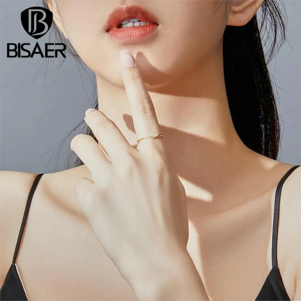 Кольца Lucky Eyes, BISAER,, 925 пробы, серебро, Guardian, Lucky Eyes, кольца на палец для женщин, Стерлинговое серебро, ювелирные изделия ECR629