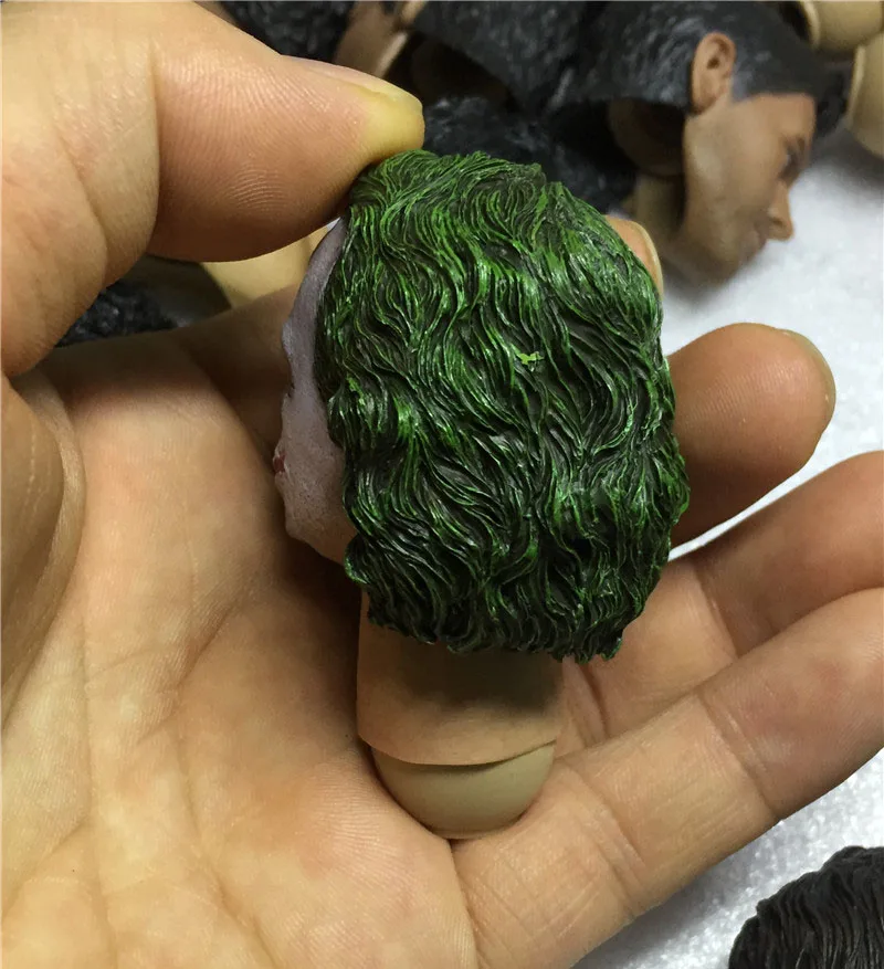 Модель мужской клоуна Heath Ledger Joker модель для макияжа тела 12 дюймов масштаб 1/6 MJ12