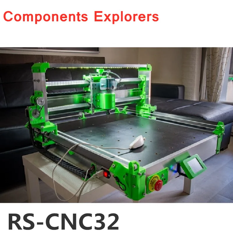 Новейшие обновления RS CNC32 созданные Romaker без печатных частей и