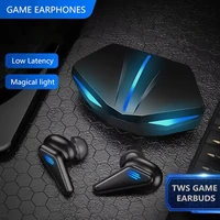 tws bluetooth gaming earbuds low latency mini stereo true wireless earphones in ear sports waterproof with 3 mic for phone