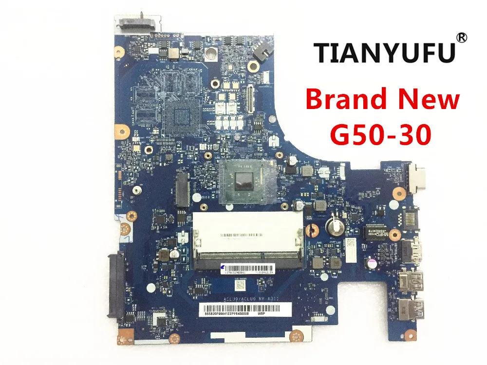 ACLU9/ACLU0 NM-A311 материнская плата для ноутбука lenovo G50-30(для процессора INTEL) Материнская плата протестирована на