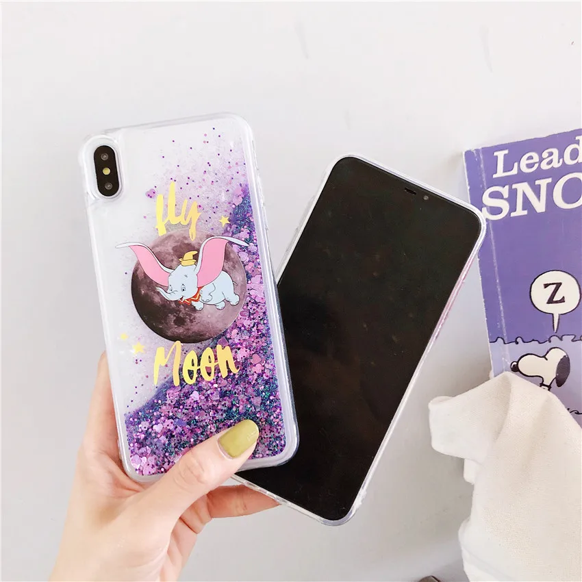 Dumbo чехол для телефона Samsung galaxy J2 5 7 Prime прозрачный из ТПУ с рисунком зыбучего песка