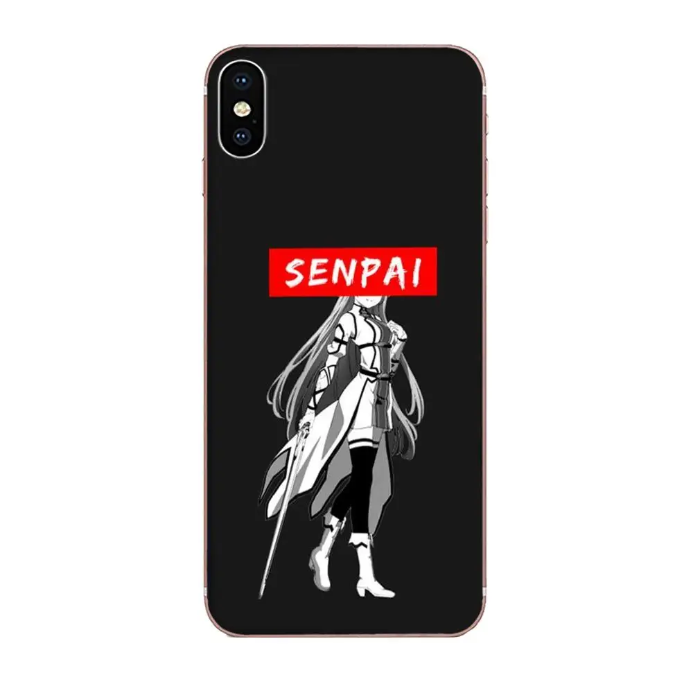Мягкий ТПУ чехол Sugoi Senpai Anime Waifu для LG K50 Q6 Q7 Q8 Q60 X Power 2 3 Nexus 5 5X V10 V20 V30 V40 Q Stylus |