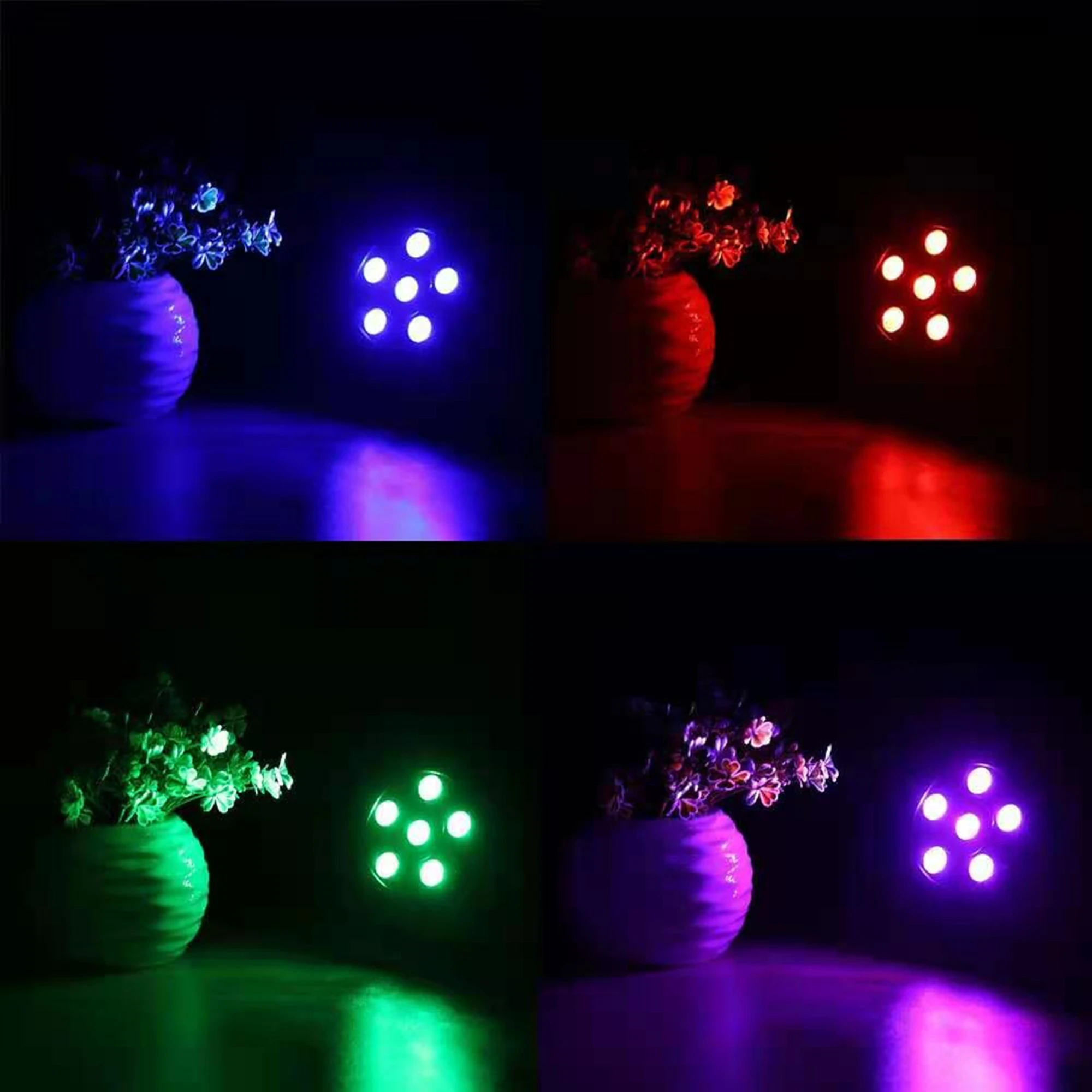 18 Вт мини Par Светильник СВЕТОДИОДНЫЙ сценический светильник шесть RGB Портативный