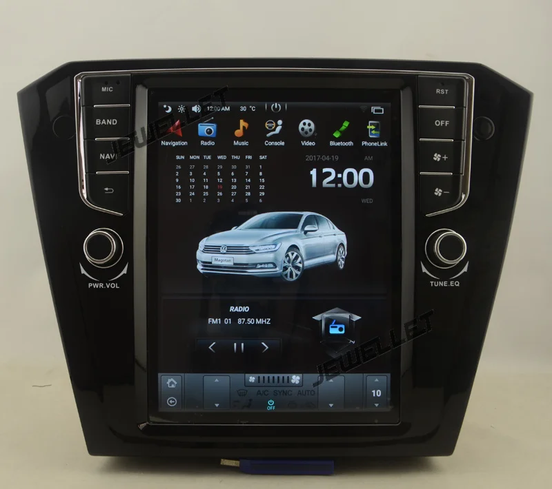 Автомобильный 6-ядерный GPS-навигатор tesla style вертикальный экран 10 4 дюйма android 9 0 для