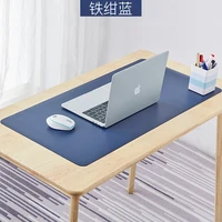 double sided mouse pad computer desk pad writing desk book pu leather table mat