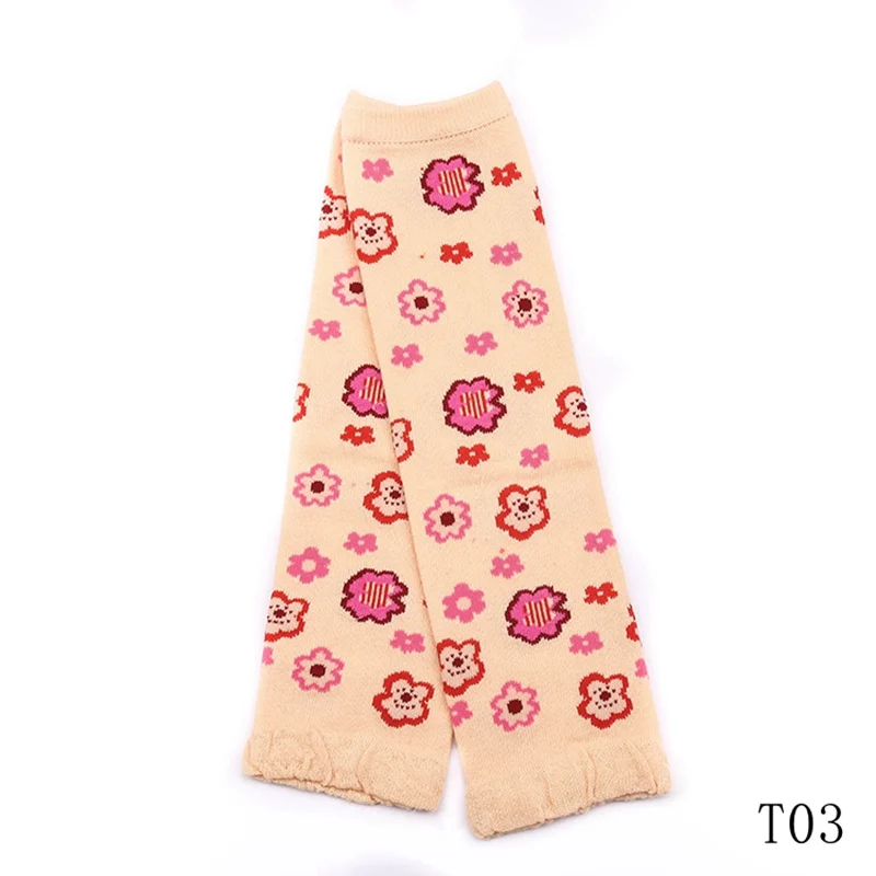 Детские гетры для девочек Мультяшные мягкие носки малышей хлопковые наколенники