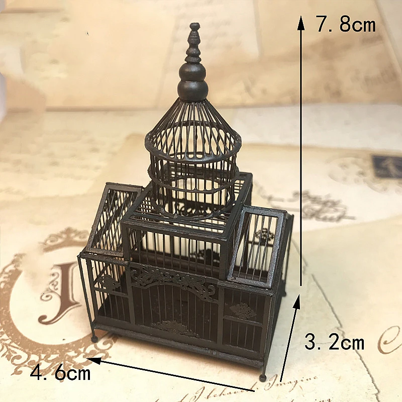 Железная клетка для птиц сделай сам Свадебный декор цветочный реквизит клетки