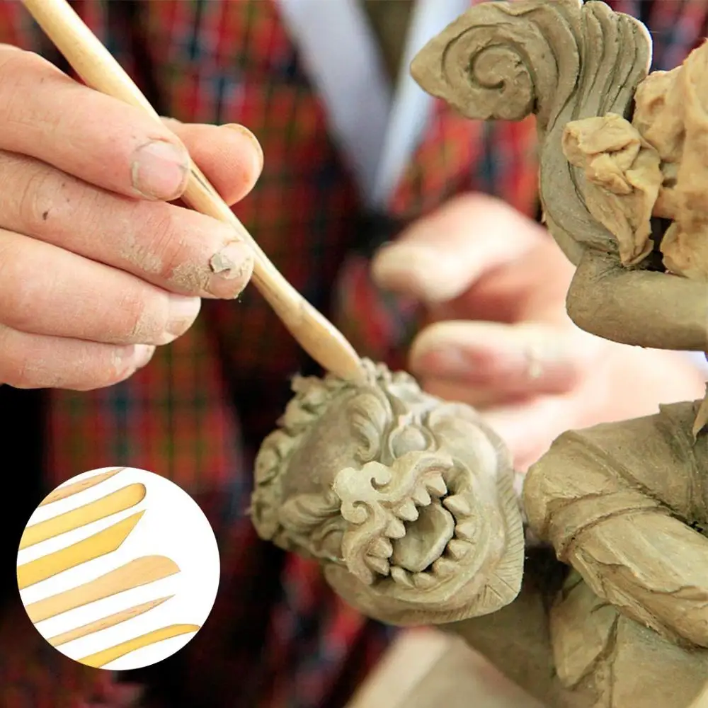 Набор инструментов для работы с гончарной глиной 14 дюймов|Инструменты