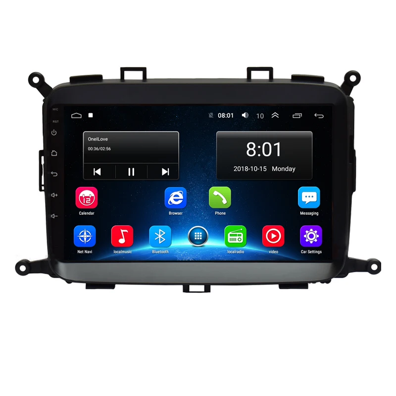 " Android 9,1 автомобильный DVD видео плеер gps для kia Carens 2012 2013 до радио аудио стерео навигация с bluetooth