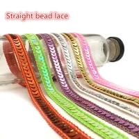 10 yards 25 colors bead lace ribbon african lace fabric collar dress sewing clothing diy crafts handmade sewing accessories