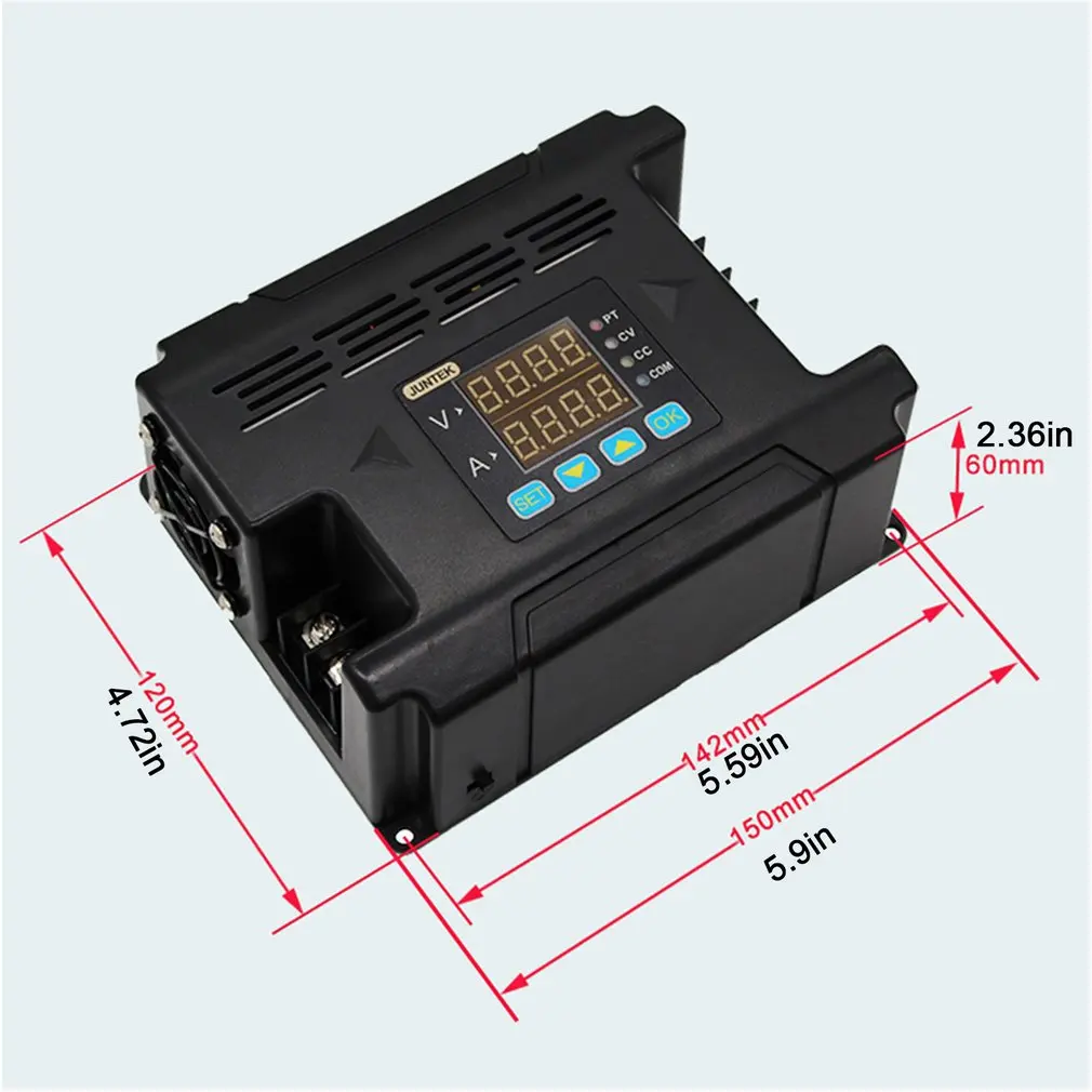 

DPH8909-485 96V 9.6A Digital Constant Voltage Current DC-DC Step-down Power Supply Buck Converter with RS485 Communicaton