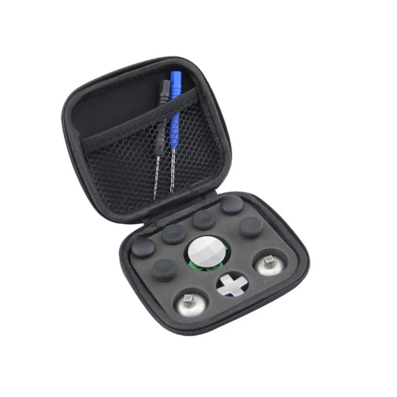 

For Xbox One Elite Gamepad Replace D-pad Key Repair Part Kit Multi Color Full Set Joystick Caps For Elite Controller With Tool