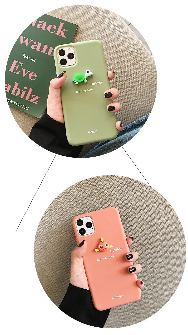 GlamPhoneCase милый маленький зверь чехол для телефона iPhone11Pro/Max X XS Max XR Мягкий силиконовый чехол для iPhone11 7 8 6 6s Plus