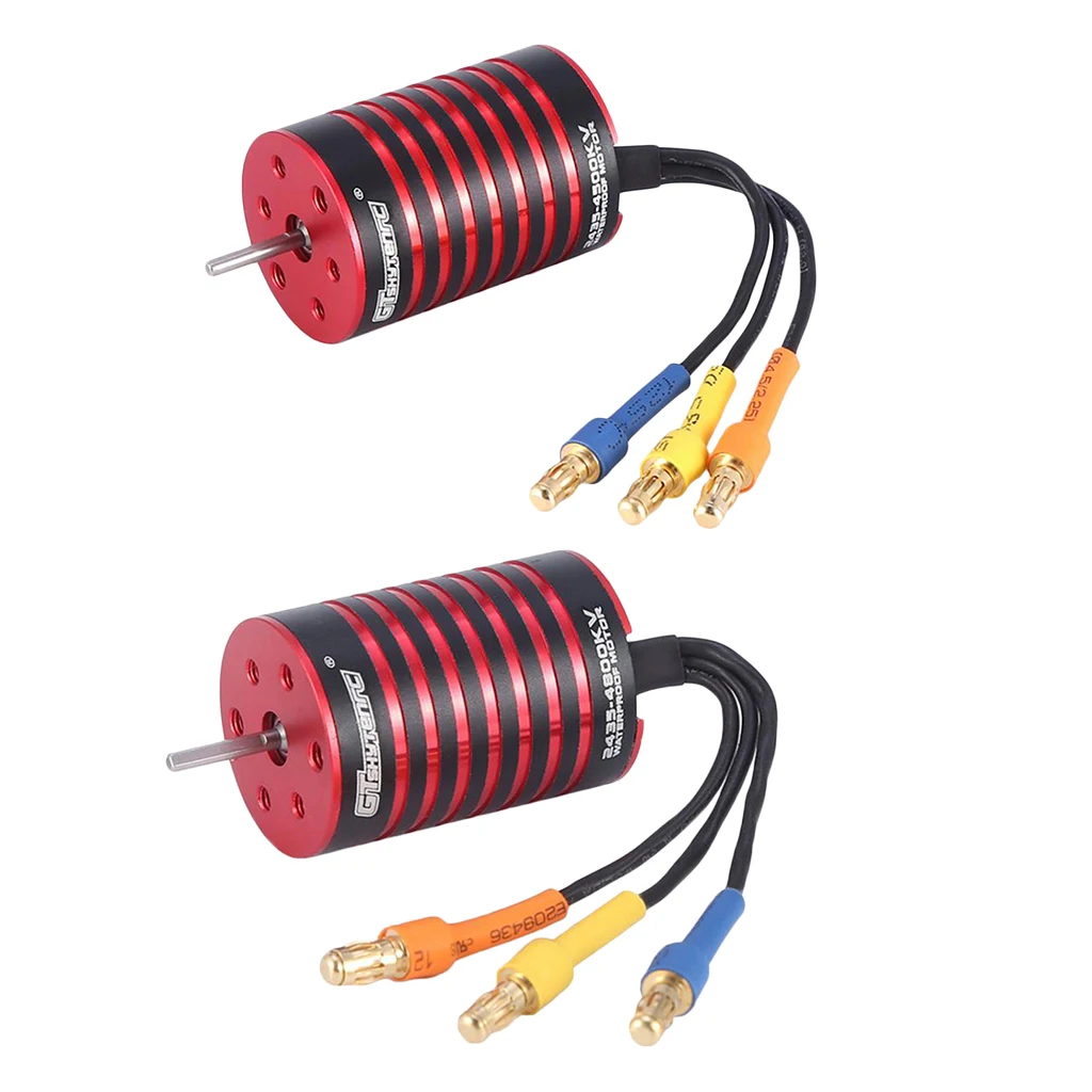 

1pc Brushless Waterproof RC Car Motor Universal for 1/16 1/18 2S Spare
