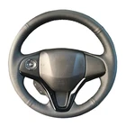 Оригинальная подгонка для новых планшетов, черная кожаная оплетка для руля