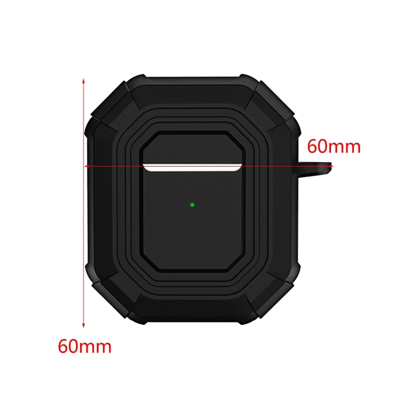 

Armor Shape Shell Protective Cover Silicone Case for OnePlus Buds TWS Earphone N0HC