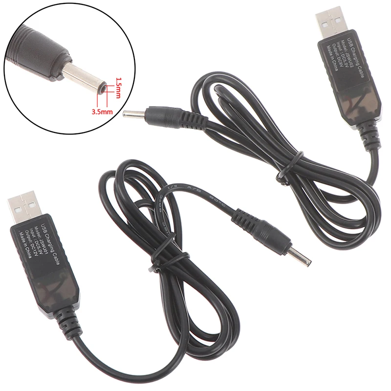 USB Boost Converter DC 5V to 9V 12V Step-up Cable + 3.5x1.35mm Connecter For Power Supply/Charger/Power | Обустройство дома