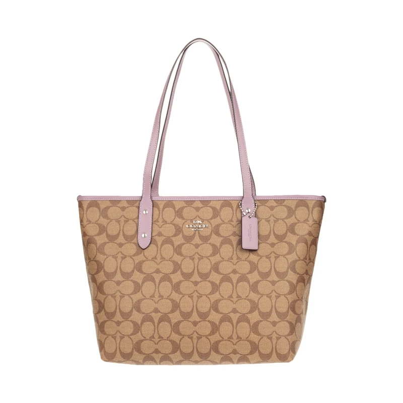 Coach Signature City Сумка-торба на Молнии Сумочка F58292/F37854/F39523 - Цвет: F58292SVOSB