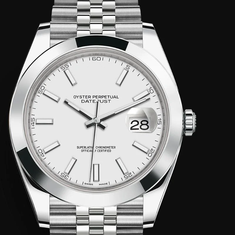 

Luxury Automatic Men's Mechanical Luxury Watch 41mm 2021 New Model 126300 Stainless Steel 1:1 Best Edition AAA+ Watches