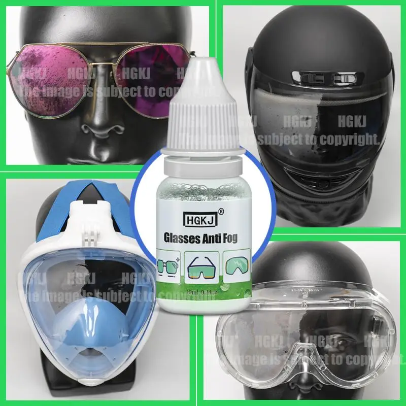 

5/10/20/50ml HGKJ Glasses Anti Fog Eyeglasses Goggle Anti Fog Detergent Helmet Glasses Defogging Nano Hydrophobic Spay Agent