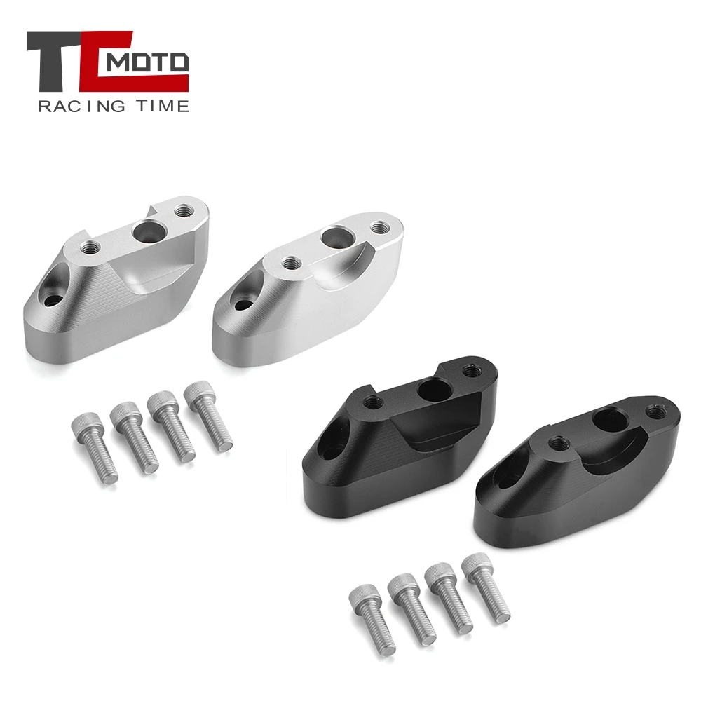 

Handlebar Riser For BMW R1200RS R 1200 RS 2015 2016 2017 2018 Silver Motorcycle Accessories