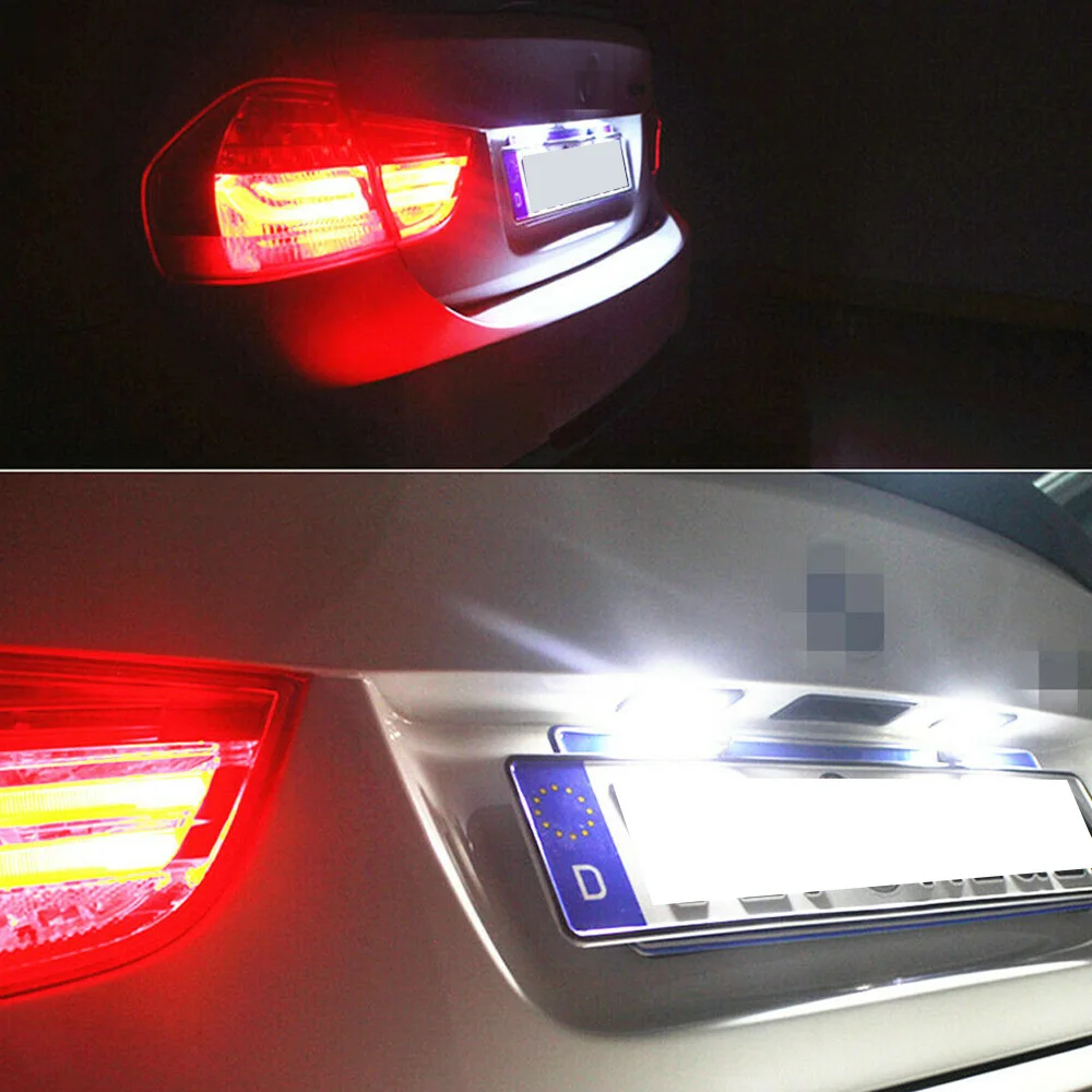 

2pcs 12V 18LED SMD License Number Plate Light Fits for Land Range Rover Sport