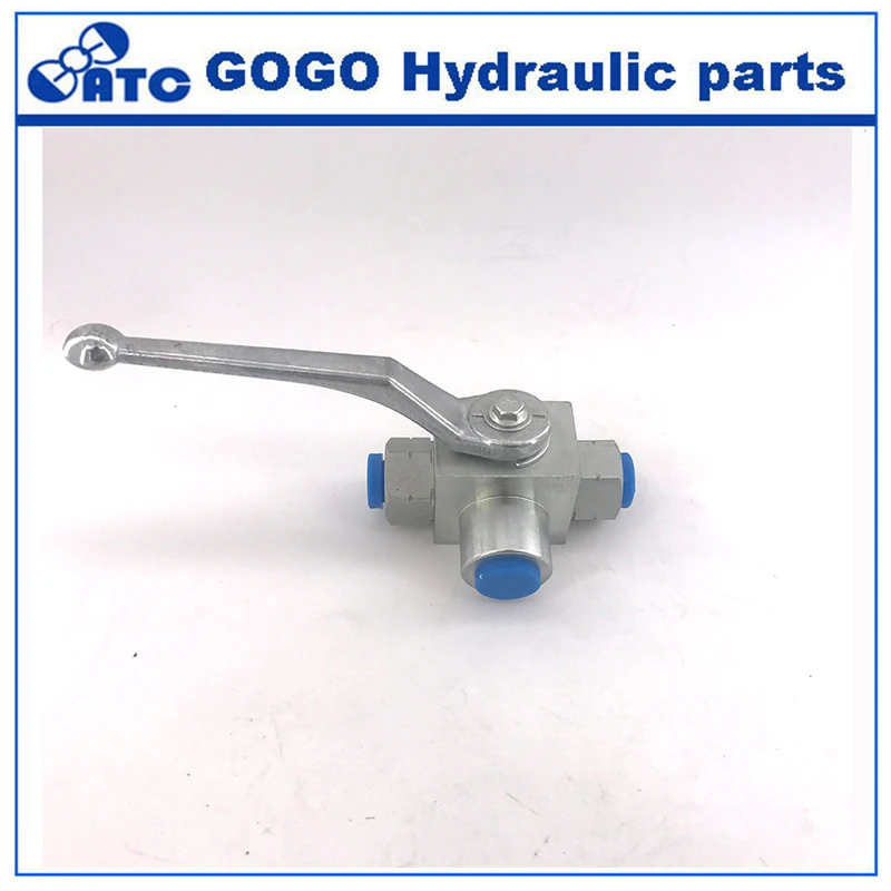 KHB3K High Pressure 3 Way Ball Valve L-Bore Two-position Three-way G3/8 G1/2 500BAR HB3K-06 KHB3K-08 KHB3K-10 KHB3K-12 | Обустройство