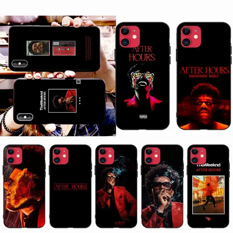 Чехол HPCHCJHM Weeknd для iPhone 11 pro XS MAX 8 7 6 6S Plus X 5S SE 2020 XR|Бамперы| |